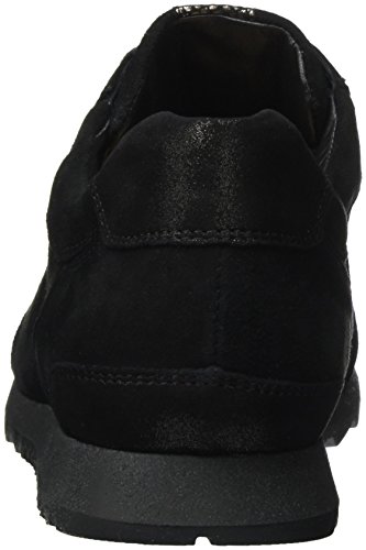 Hassia Barcelona, Weite H - Tobillo bajo Mujer, Negro (Schwarz/Bronce), 36 EU