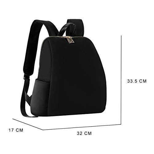 HAWEE Casual Mochila Mujer Antirrobo Bolsa de Damas Impermeable Nylon Bolso Mochila Multi-bolsillo Moda Bolso de Escuela de Las Niñas para la Vida Diaria Viajes Ciclismo Ir de Compras Colegio