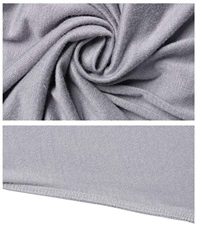 Hawiton Mujer Camiseta Manga Corta Elegant Sexy Frente Cruzado Cuello-V Tops Verano Slim Fit Blusas T-Shirt