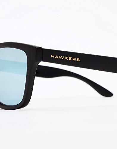 HAWKERS Gafas de sol, Negro/Azul, One Size Womens