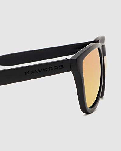 HAWKERS - Gafas de sol para hombre y mujer ONE , Negro / Naranja