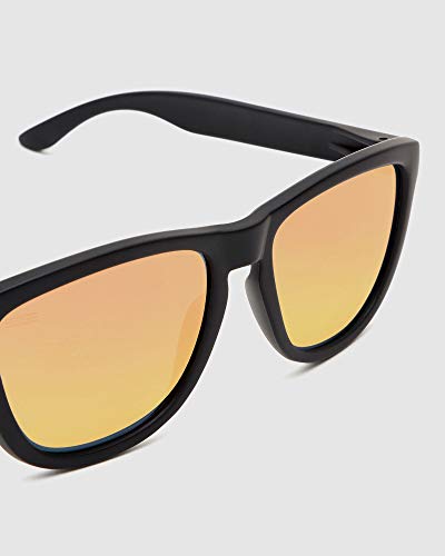 HAWKERS - Gafas de sol para hombre y mujer ONE , Negro / Naranja