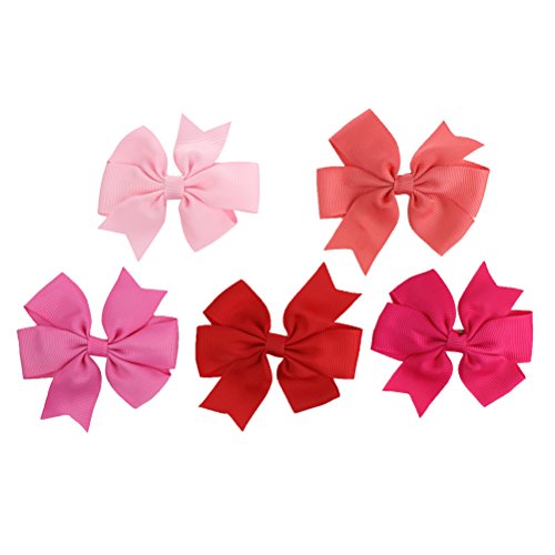 HBF 45 Clips Pelo Bebe Niñas Horquilla De Arco Lunares Pinzas Pelo Clips Para El Pelo