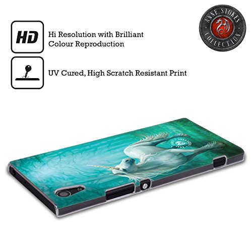 Head Case Designs Oficial Anne Stokes Unicornio del Bosque Criaturas Míticas Carcasa rígida Compatible con Sony Xperia XZ1 / Dual