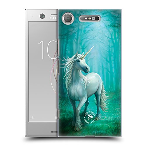 Head Case Designs Oficial Anne Stokes Unicornio del Bosque Criaturas Míticas Carcasa rígida Compatible con Sony Xperia XZ1 / Dual