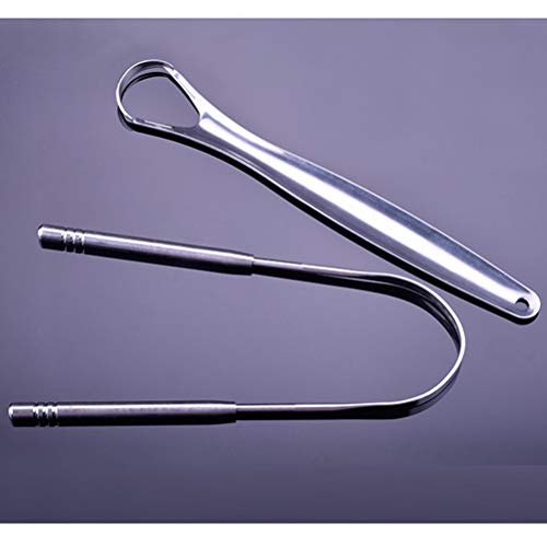 Healifty 2pcs Limpiador de Lengua para Aliento Fresco y Salud