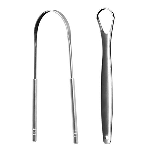 Healifty 2pcs Limpiador de Lengua para Aliento Fresco y Salud