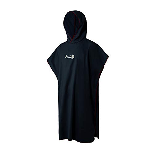 Heflashor' Poncho de Surf con Capucha Adulto Unisex Capa Toalla de baño Albornoz de Nadada o de Playa Suave Secado Rápido