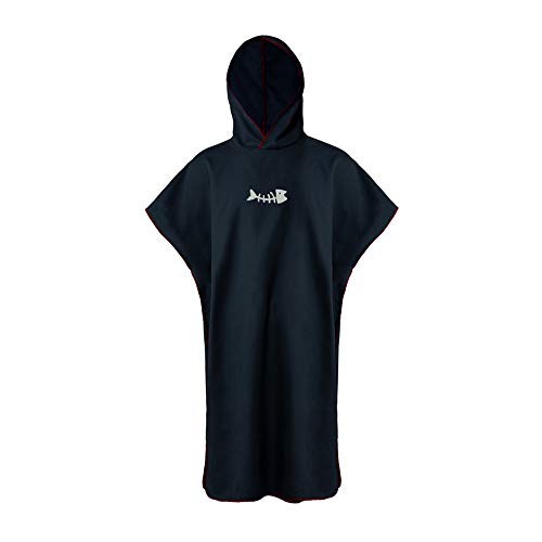 Heflashor' Poncho de Surf con Capucha Adulto Unisex Capa Toalla de baño Albornoz de Nadada o de Playa Suave Secado Rápido