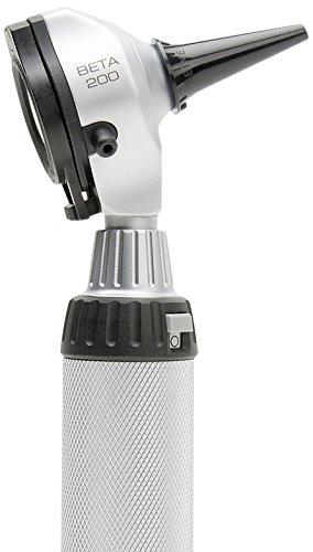 Heine Beta 200 F.O. otoscopio con 4 spéculums reutilizables 2,5 V