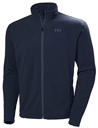 Helly Hansen Daybreaker Fleece Jacket Chaqueta con Forro Polar para Hombres, con tecnología Polartec y diseñada para Cualquier Actividad Casual o Deportiva, Azul (Marino), L