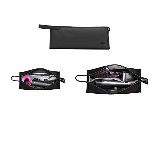 HENGSI PU Cuero Portátil Bolsa de almacenamiento para Dyson Supersonic Secador de pelo