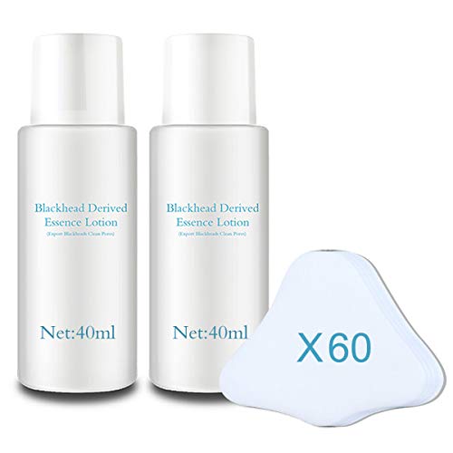 HeomBliss Esencia de Limpiador de Poros y Contracción Del Poro, Kit de Limpieza de la Piel Limpiador Puntos Negros Removedor de Espinillas