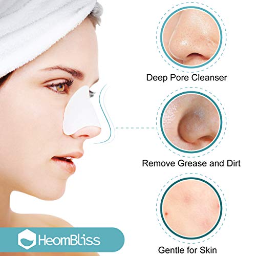 HeomBliss Esencia de Limpiador de Poros y Contracción Del Poro, Kit de Limpieza de la Piel Limpiador Puntos Negros Removedor de Espinillas
