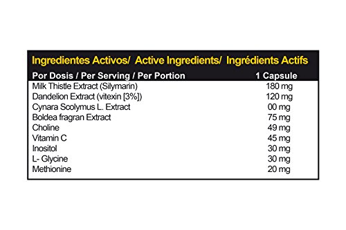 Hepakure 120 Caps - Extractos de plantas y aminoácidos lipotrópicos diseñada para favorecer la desintoxicación y depuración del organismo.