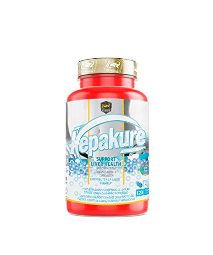 Hepakure 120 Caps - Extractos de plantas y aminoácidos lipotrópicos diseñada para favorecer la desintoxicación y depuración del organismo.