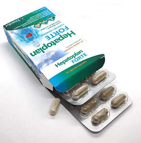 HEPATOPLAN FORTE - CARDO MARIANO + VITAMINA C + COLINA - CONFORT HEPATICO | DETOX + HÍGADO | TESTADO EN LABORATORIO |30 CÁPSULAS