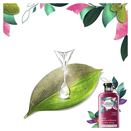 Herbal Essences blanca Fresa y Süße Menta Cuidado Enjuague, 400 ml