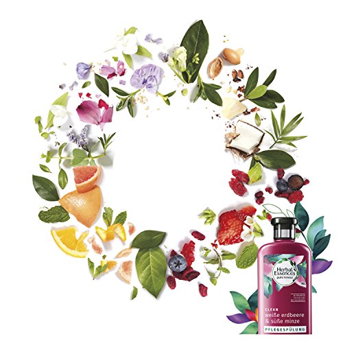 Herbal Essences blanca Fresa y Süße Menta Cuidado Enjuague, 400 ml