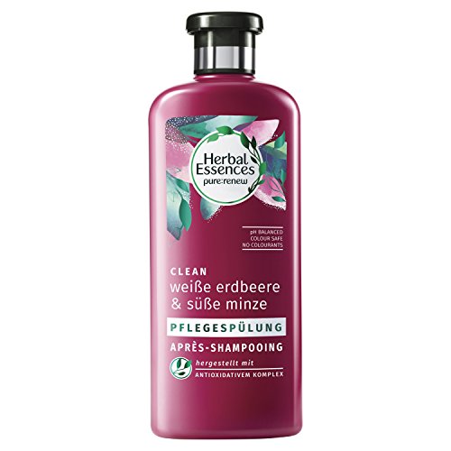 Herbal Essences blanca Fresa y Süße Menta Cuidado Enjuague, 400 ml