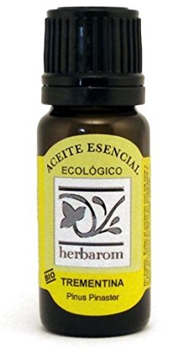 Herbarom Aceite Esencial Bio de Trementina | Aceite Esencial Puro de Trementina, Inmuniestimulante, Antiséptico, Expectorante y Oxigenante Celular, 50 ml