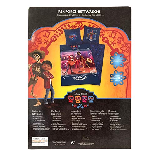 Herding Juego de Cama de Disney 's Coco, algodón, Multicolor, 200 x 135 cm