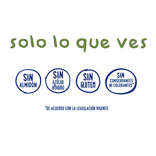 Hero Baby Natur Tarritos de Puré de Frutas Variadas para Bebés a partir de 4 meses Pack de 6 de 2 x 120 g