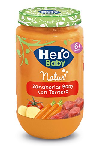 Hero Baby - Zanahorias Baby Delicias De Ternera 235 g