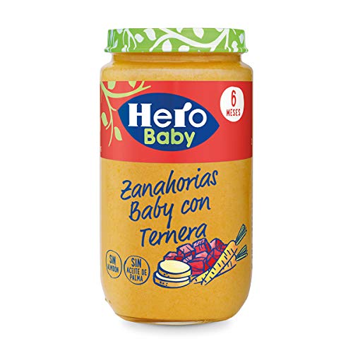 Hero Baby - Zanahorias Baby Delicias De Ternera 235 g