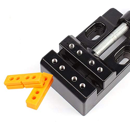 Herramienta de sujeción Herramienta de mano, 57mm Tabla Vice, Talla Banco abrazadera plana Alicates prensa de taladro de apertura escultura paralelo arte de DIY, for la joyería Ajuste