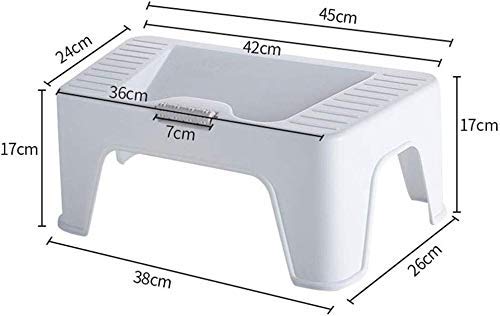 Hexiao Slip IR al baño El Original Cuarto de baño WC heces Oficina de la Almuerzo Creativo otomana reposapiés heces Hijos Adultos Inicio otomana Foot Stool xiao1230