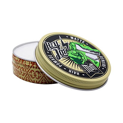 HEY JOE - Genuine Hair Pomade MATT 100 ml | Pomada para el cabello MATE FIJACIÓN MEDIA 100 ml