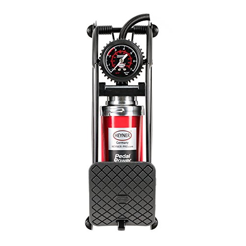 HEYNER 215000 - Bomba de pie de Primera Calidad, con Pedal