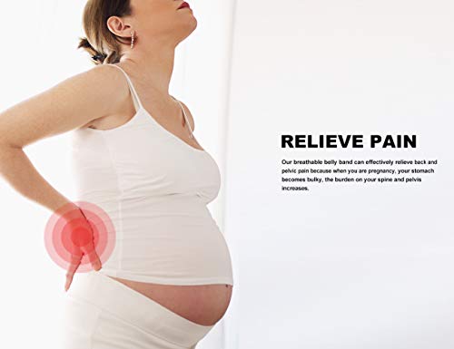 HIDARLING - Cinturón de maternidad para embarazo, faja para el vientre, cintura/espalda/abdomen Negro Negro ( Talla única