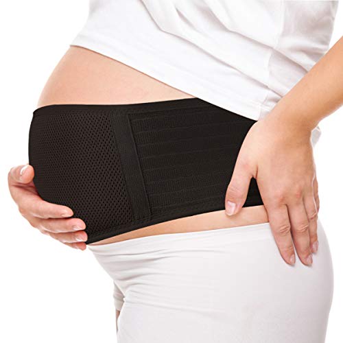 HIDARLING - Cinturón de maternidad para embarazo, faja para el vientre, cintura/espalda/abdomen Negro Negro ( Talla única