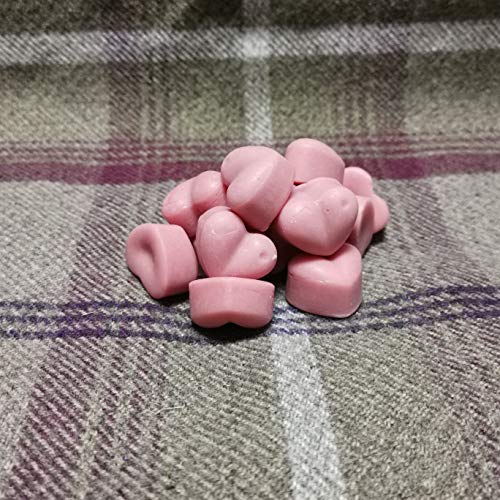 Highlander derrite cera perfumada, especias navideñas, corazones de cera casera, 100% soja natural, regalos perfectos para cumpleaños y día de San Valentín, larga duración, caja de 20 unidades.