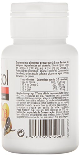 Hijas Del Sol Aceite de Salmón Omega 3-100 Cápsulas Blandas