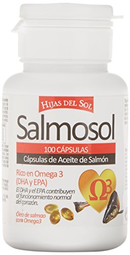 Hijas Del Sol Aceite de Salmón Omega 3-100 Cápsulas Blandas