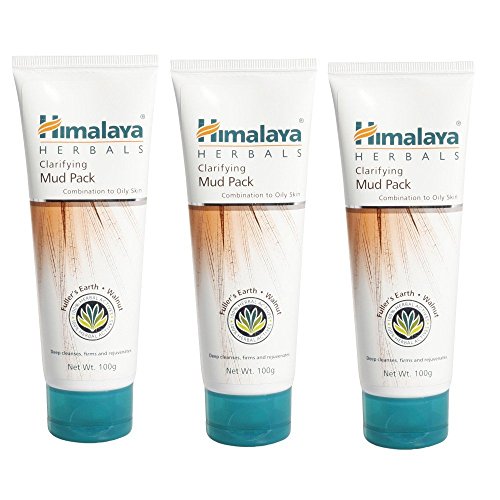 Himalaya Herbals aclarar paquete de barro, 100 g (Pack de 3) de Himalaya