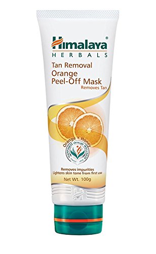 Himalaya Herbals Tan Removal Orange Peel-off Mask, 75 g