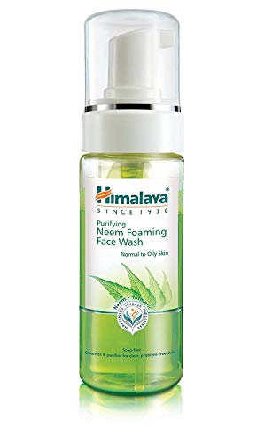 Himalaya Neem Face Wash Foam, Scrub and Mask - Solución natural sin jabón para los hombres y las mujeres - Ayuda a minimizar, controlar y prevenir el acné - Set de 3 (Total Acne Solution Set-Foam)