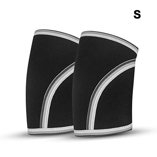 HINFFINITY - 1 par de coderas para fitness, codo de compresión, para tendinitis, codo de tenis, tratamiento de codo de golf, reduce el dolor en las articulaciones durante cualquier actividad