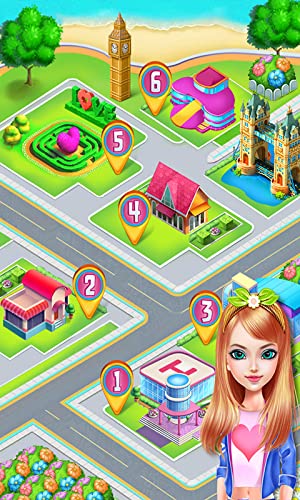 Historia de amor en Londres - Reunirse mi Novio: ¡Juego gratis para que las chicas disfruten con aventuras románticas!