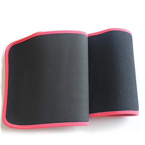 HJJDM Entrenador de Cintura, pérdida de Peso Cinturón Deportivo para Hombres Cinturones de Yoga para Mujer Cinturones reductores de Grasa para Adelgazar-Black_L