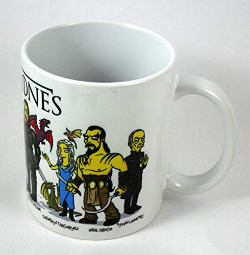 HobbyElx Taza y Llavero Juego de Tronos Simpsons