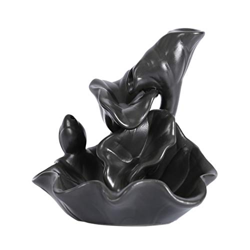 Hogar Porta-inciensos Reflujo cerámica quemador de incienso Lotus Ver Tabaco Incienso decoración del hogar de la hornilla de incienso quemador de incienso Reflujo la decoración del hogar Oficina Porta