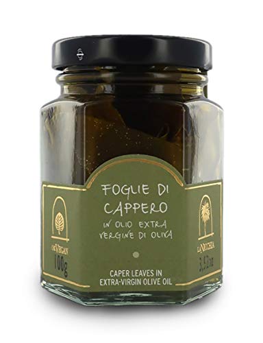 Hojas de Alcaparras en Aceite de Oliva Virgen Extra 100g