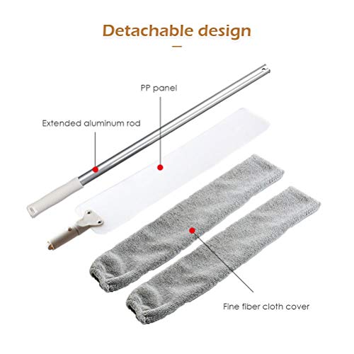 Holama Polvo con Cepillos De Limpieza De Microfibra, Limpiador De Polvo Extra Largo También para Mesas Y Radiadores Muy Suaves Todas Las Superficies