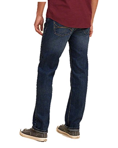 Hollister New Classic Straight Jeans Azul Hombres W 26 X L 30