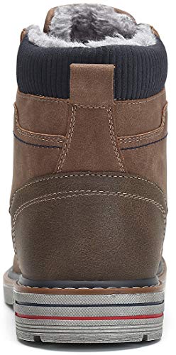 Hombre Botas de Nieve Al Aire Libre Senderismo Impermeables Deportes Trekking Zapatos Invierno Forro Piel Sneakers Calientes Botines